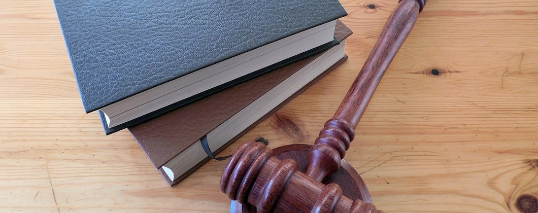 Books and Gavel used in a Employee Liability cases