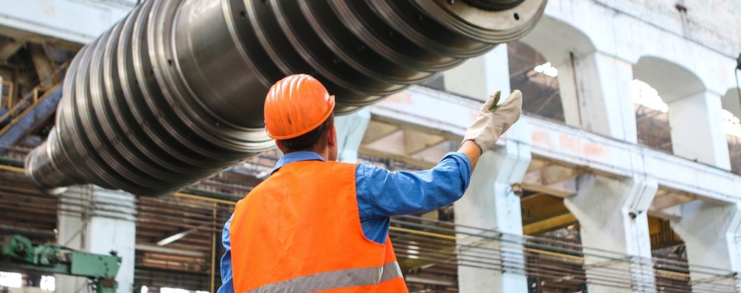 Contractor working in a manufacturing plant covered by Contractor Insurance
